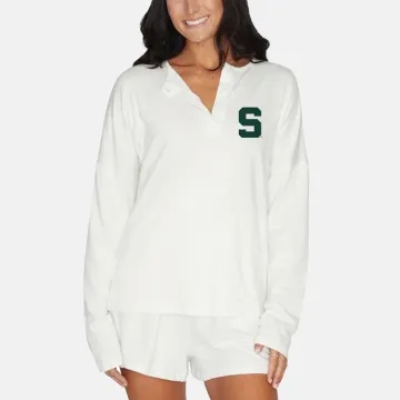 Michigan State Knit Set