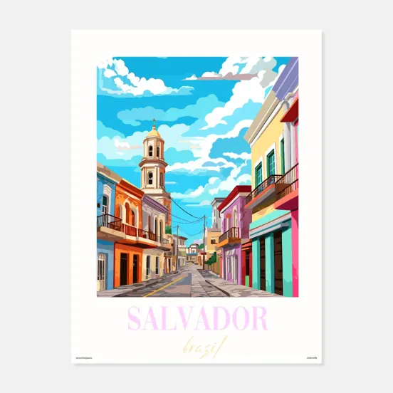 Salvador Print By Creative Jawns