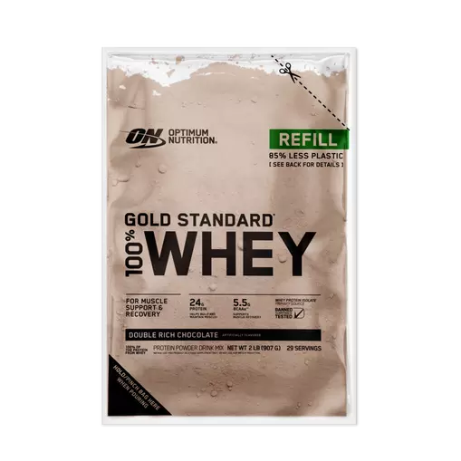 GOLD STANDARD 100% WHEY™ Recyclable Refill Bag