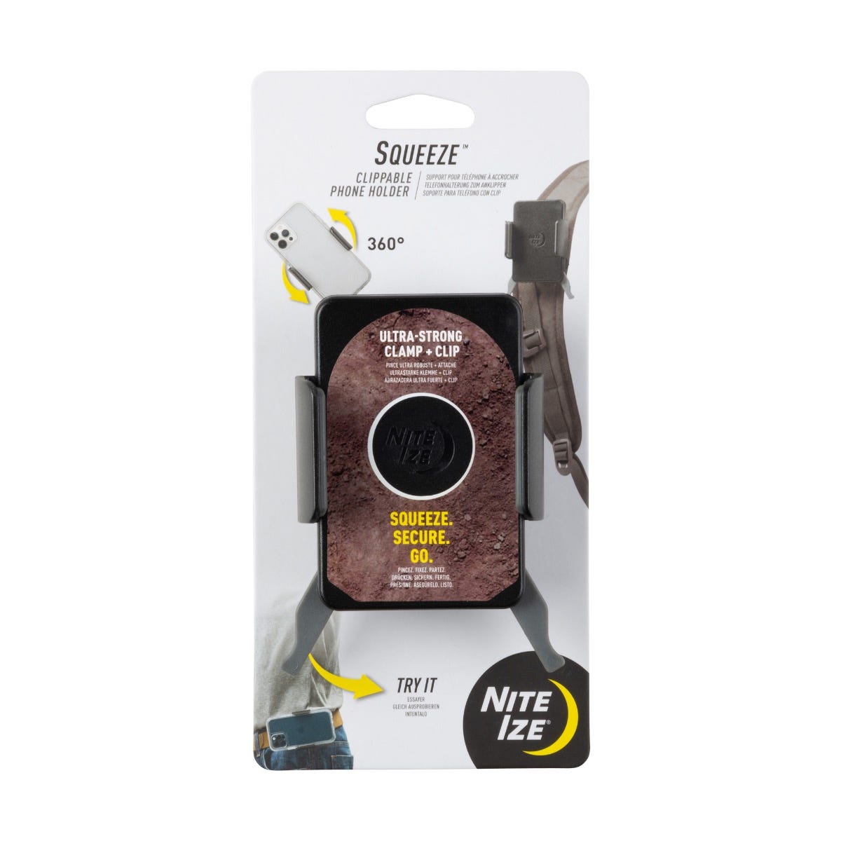 NITE IZE® Squeeze�?Clippable Phone Holder By NITE IZE®