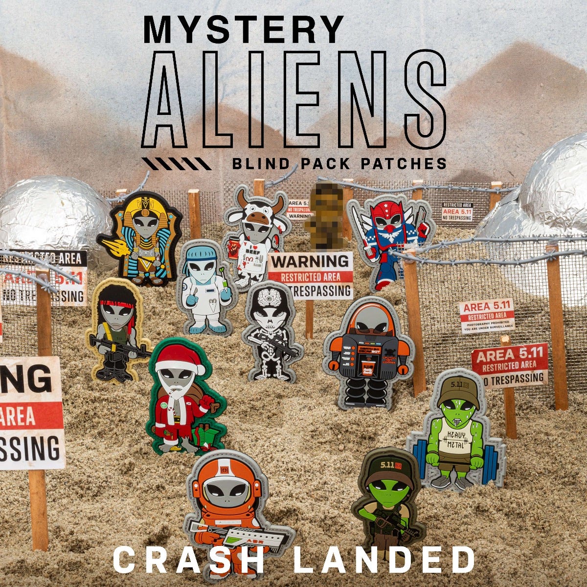 Mystery Aliens Series 2 Patch