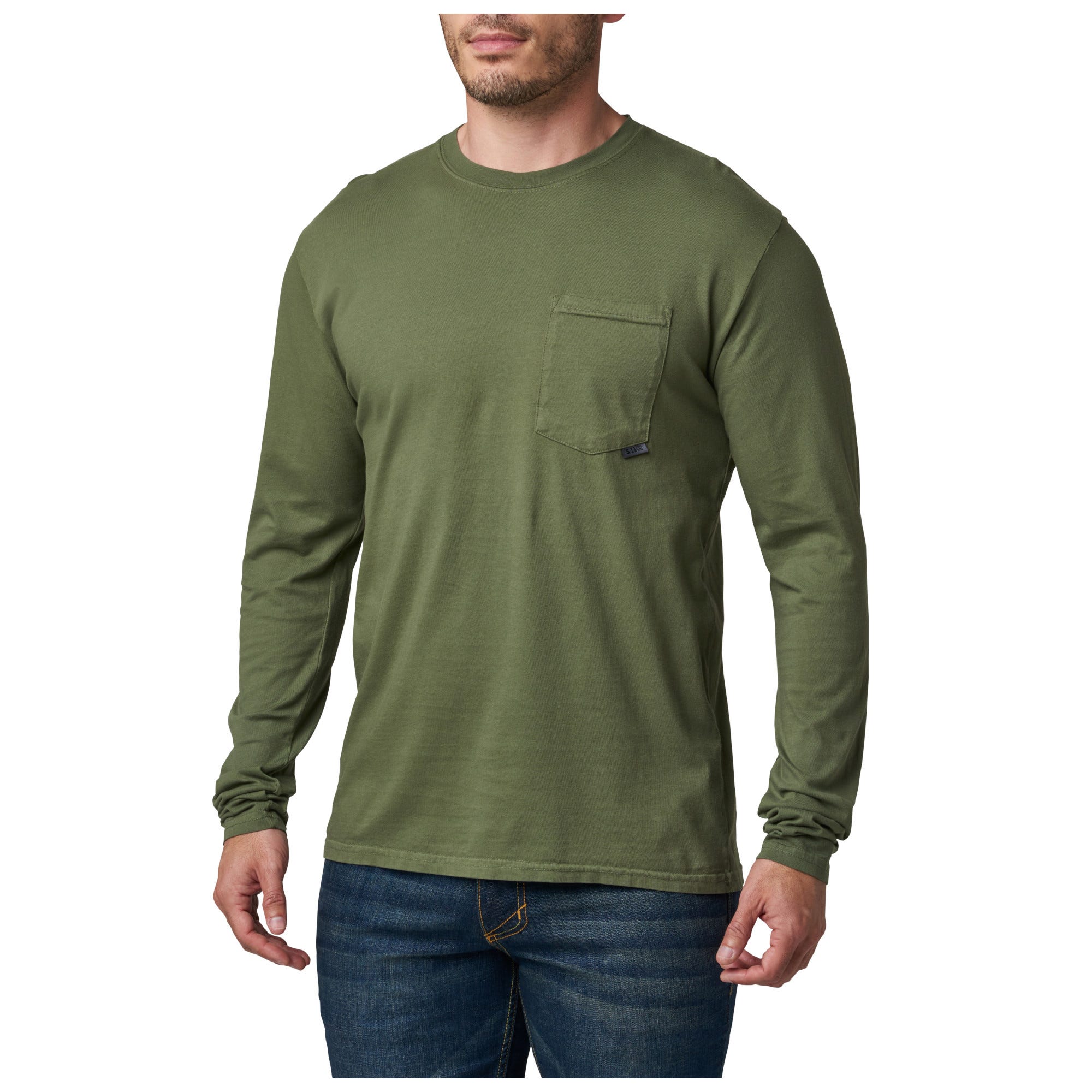 Elite Long Sleeve Pocket Tee