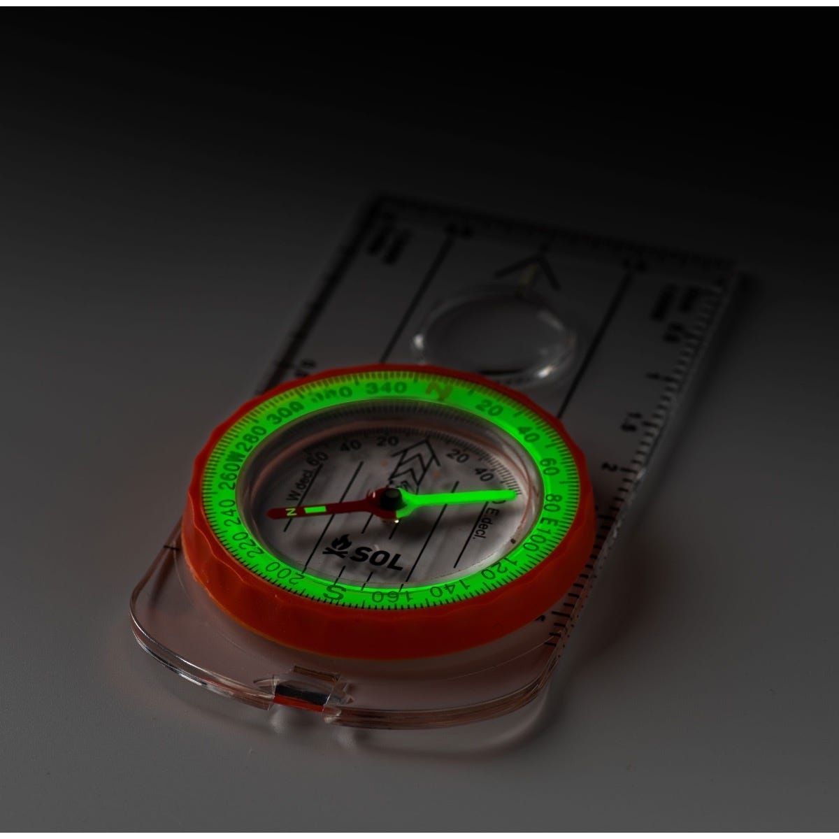 Survive Outdoors Longer Deluxe Map Compass by Adventure Ready Brands