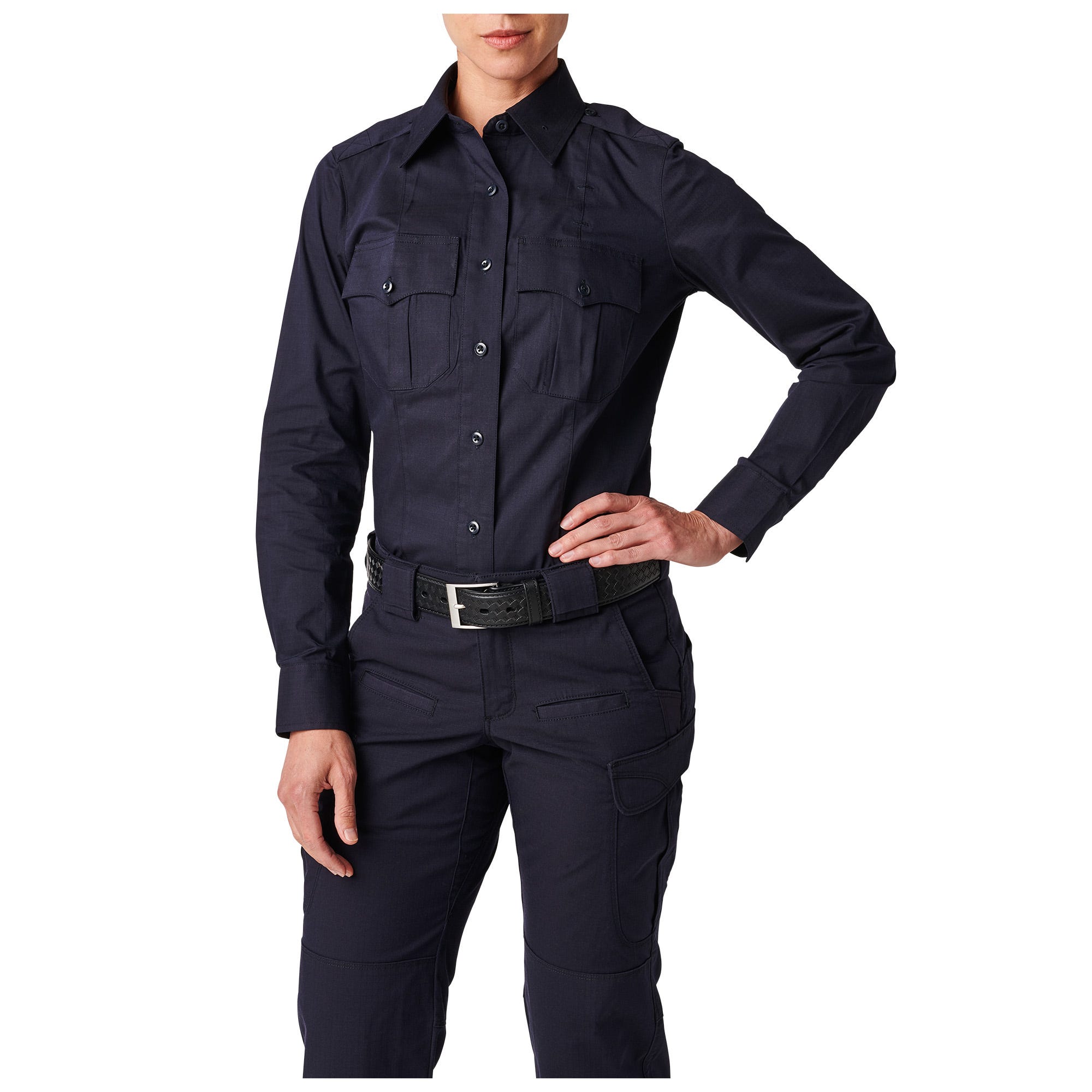 Womens NYPD Stryke Ripstop Long Sleeve Shirt