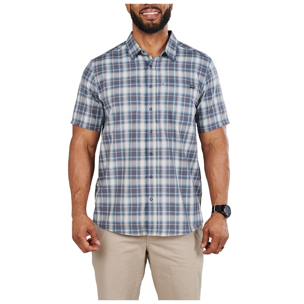 Wyatt Short Sleeve Plaid Shirt
