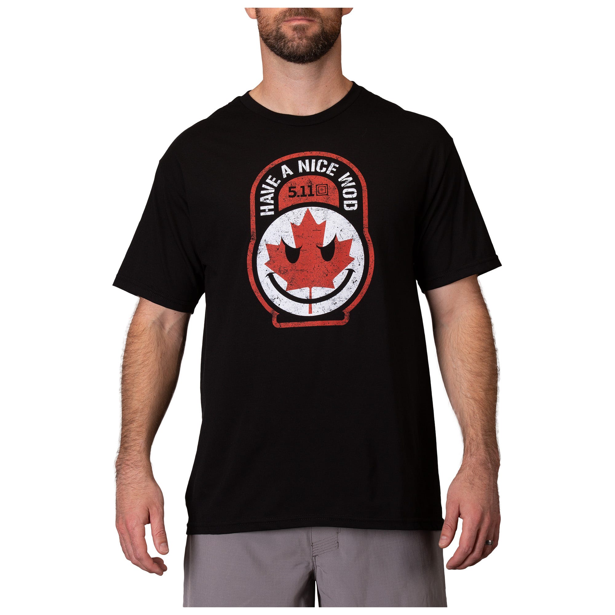 Canada Leaf Have a Nice Day Tee