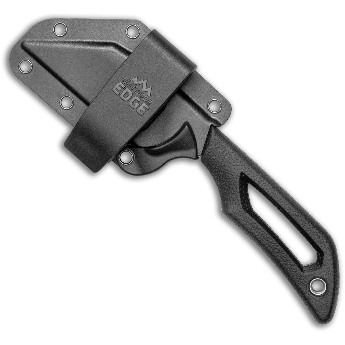 Outdoor Edge® Pivot Knives Wharncliffe (Black With Sheath) by Outdoor Edge®