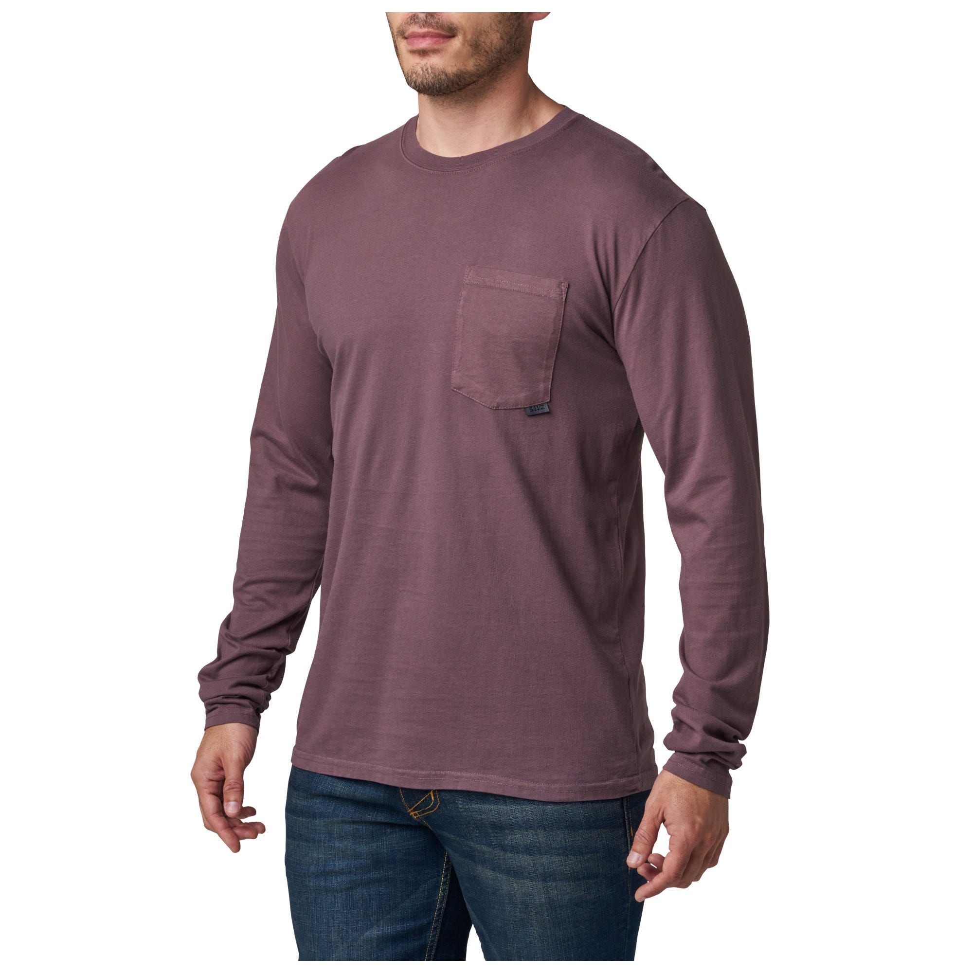 Elite Long Sleeve Pocket Tee