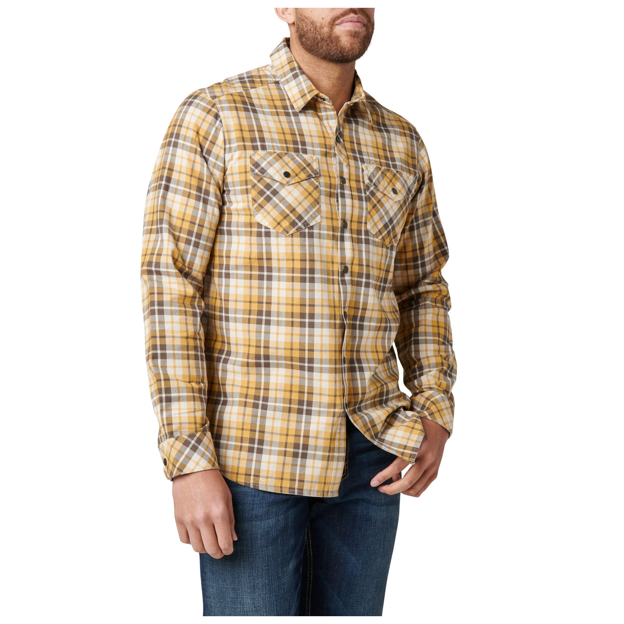 Gunner Plaid Long Sleeve Shirt