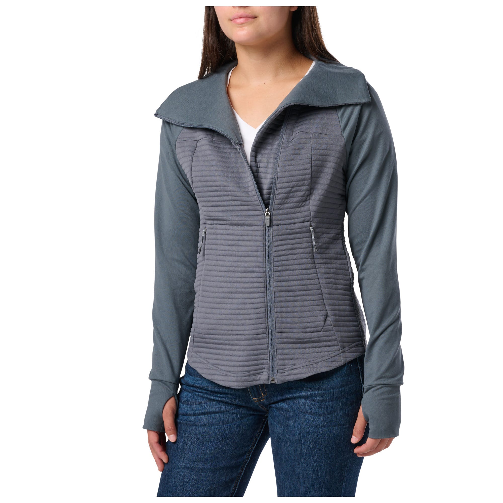 Crystal Hybrid Full Zip