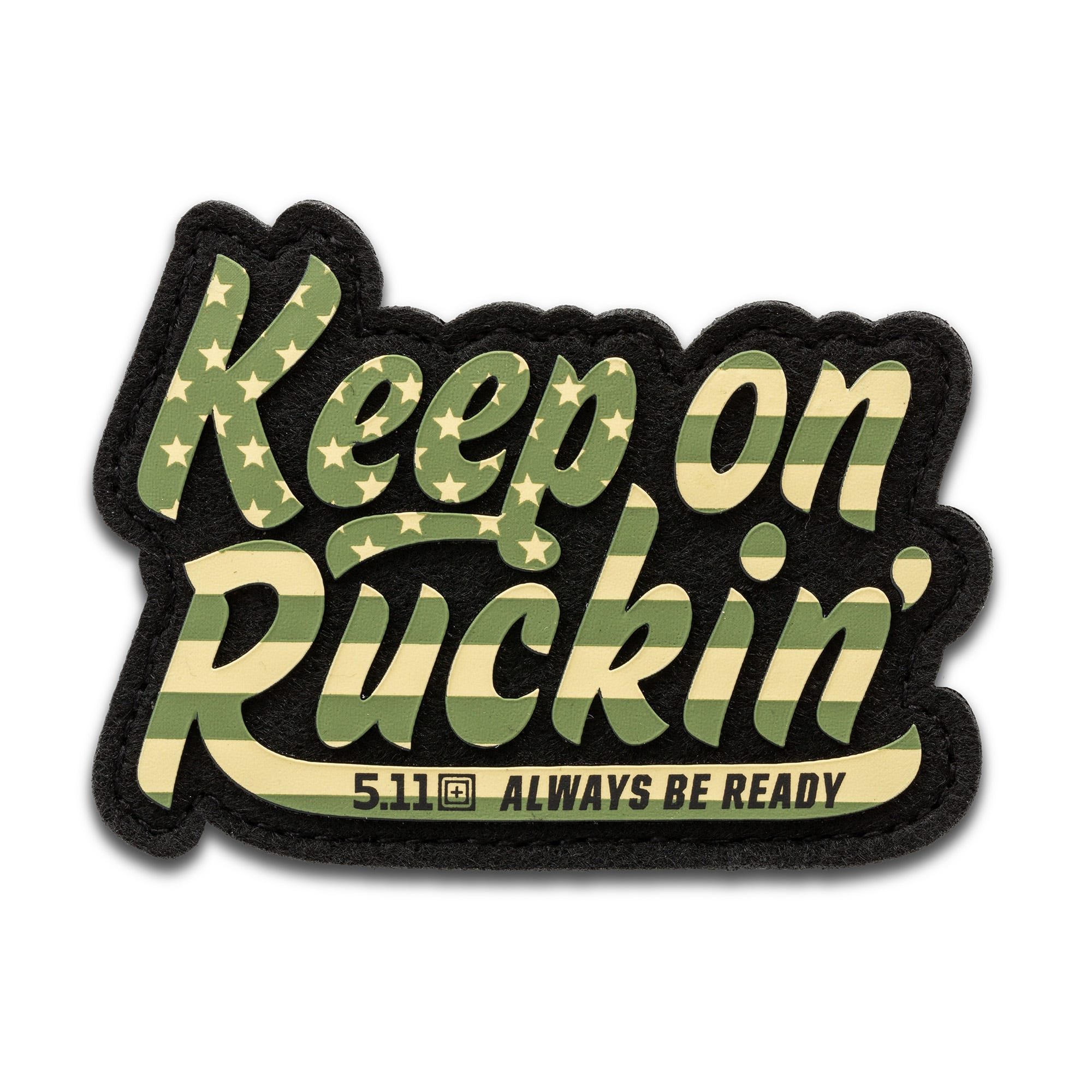Keep On Ruckin USA Patch