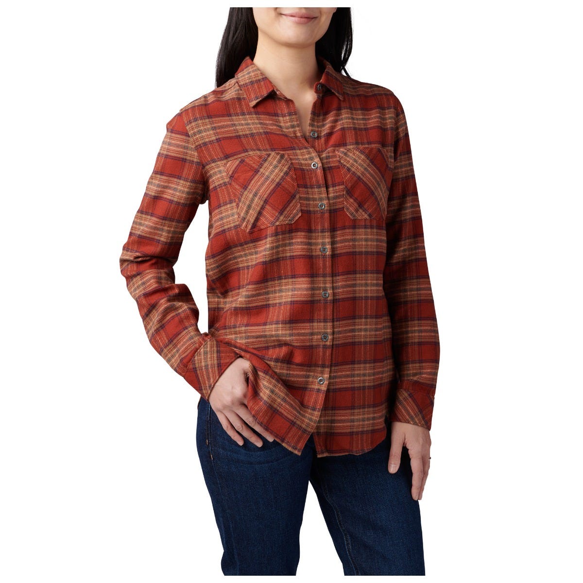 Ruth Flannel Long Sleeve Shirt