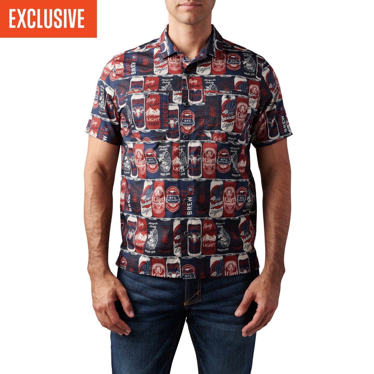 99 Cans Of Beer Short Sleeve Shirt