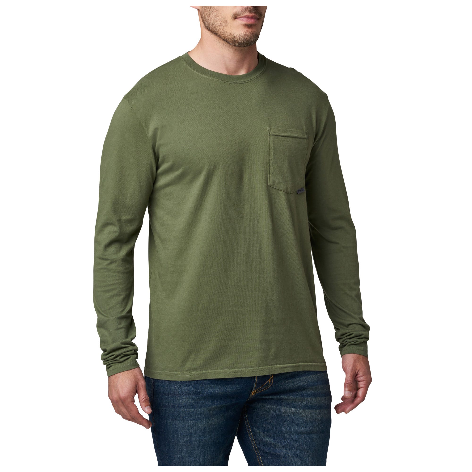 Elite Long Sleeve Pocket Tee