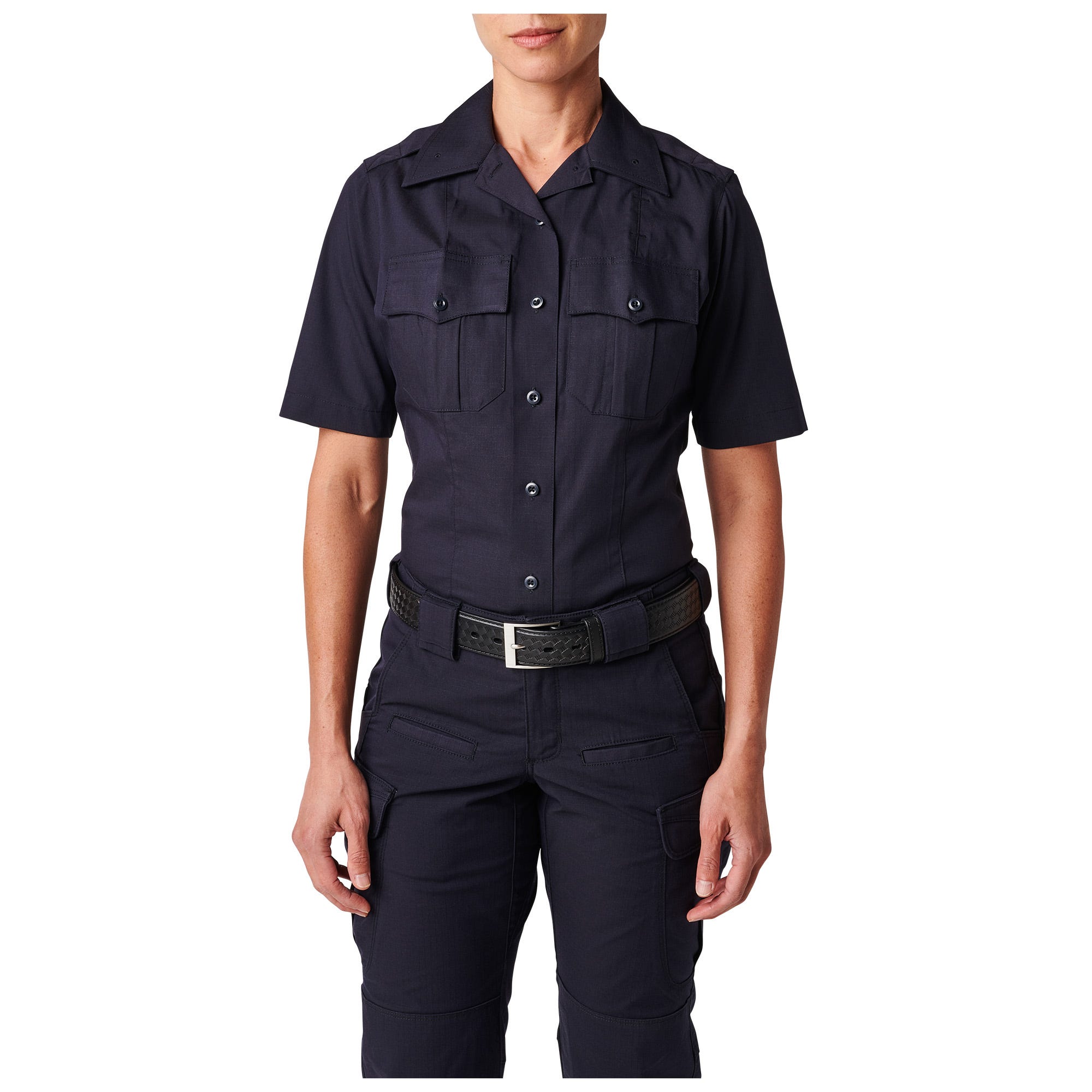 Womens NYPD Stryke Ripstop Short Sleeve Shirt
