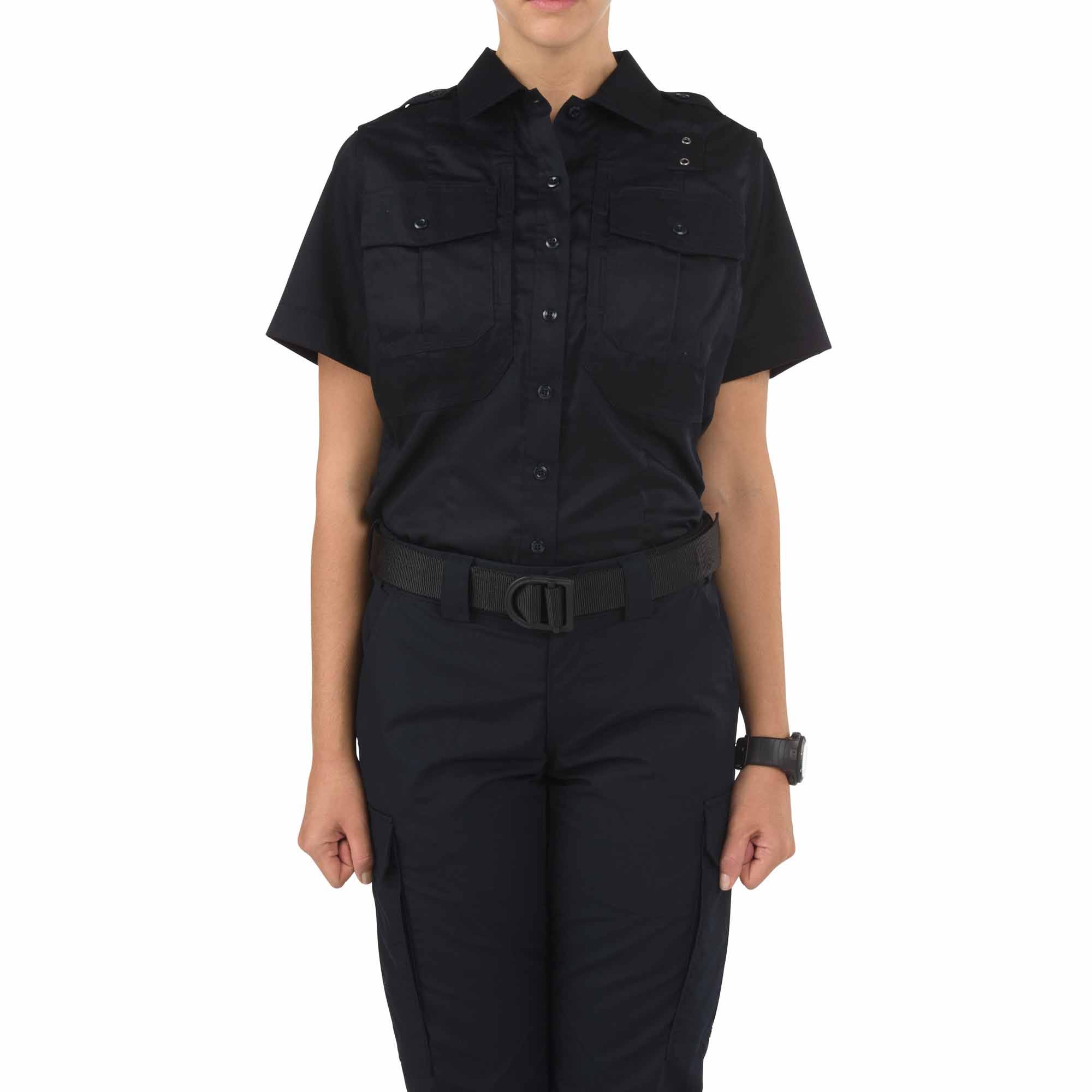 Women's Twill PDU? Class B Short Sleeve Shirt