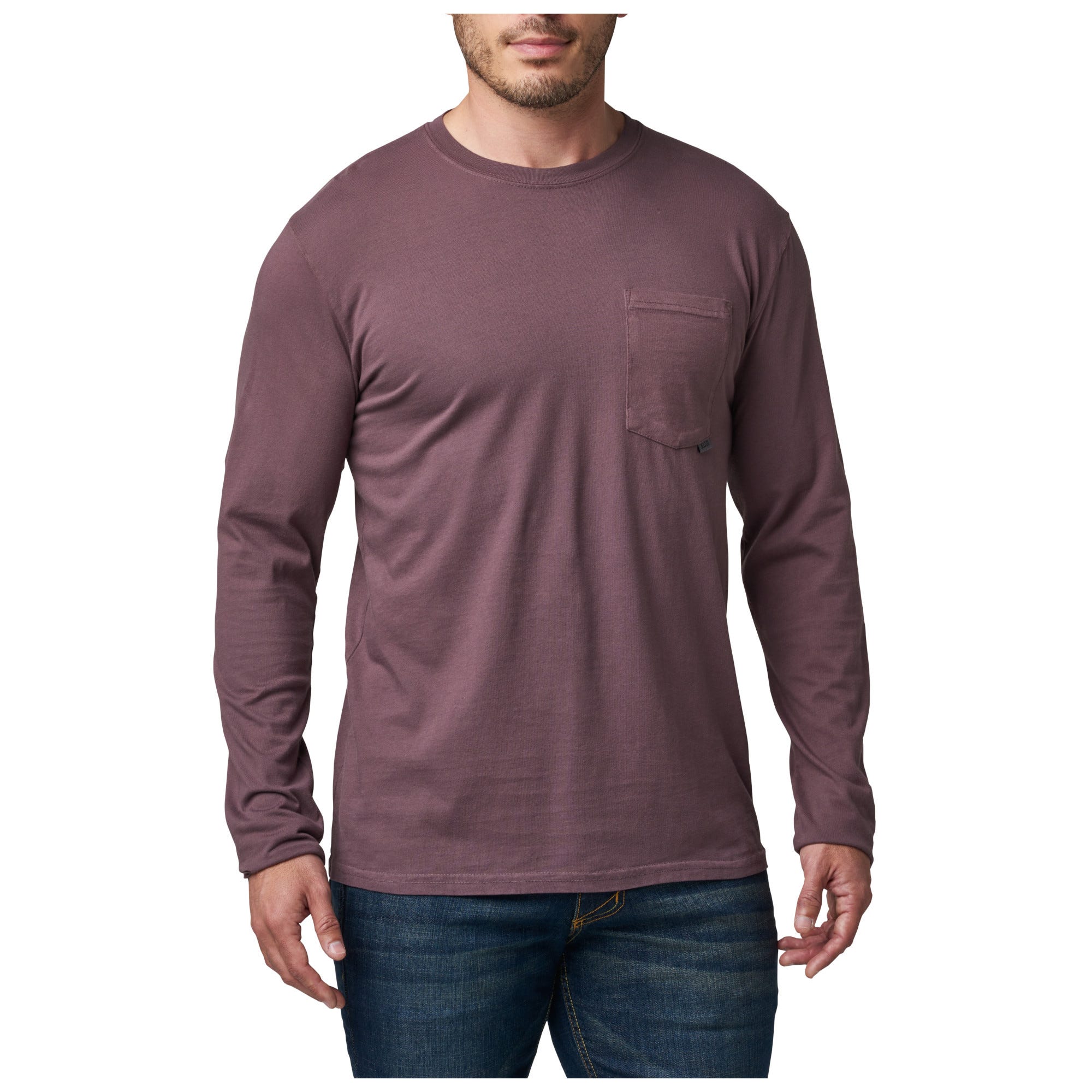 Elite Long Sleeve Pocket Tee