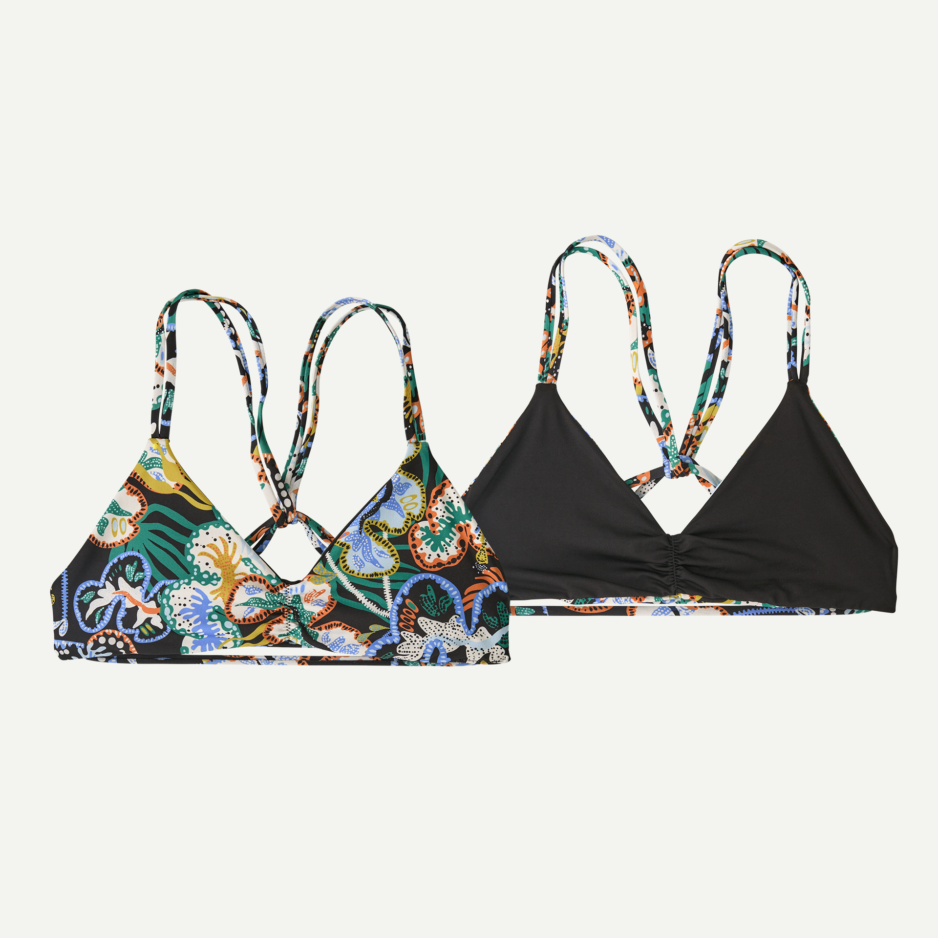 Women's Reversible Seaglass Bay Bikini Top