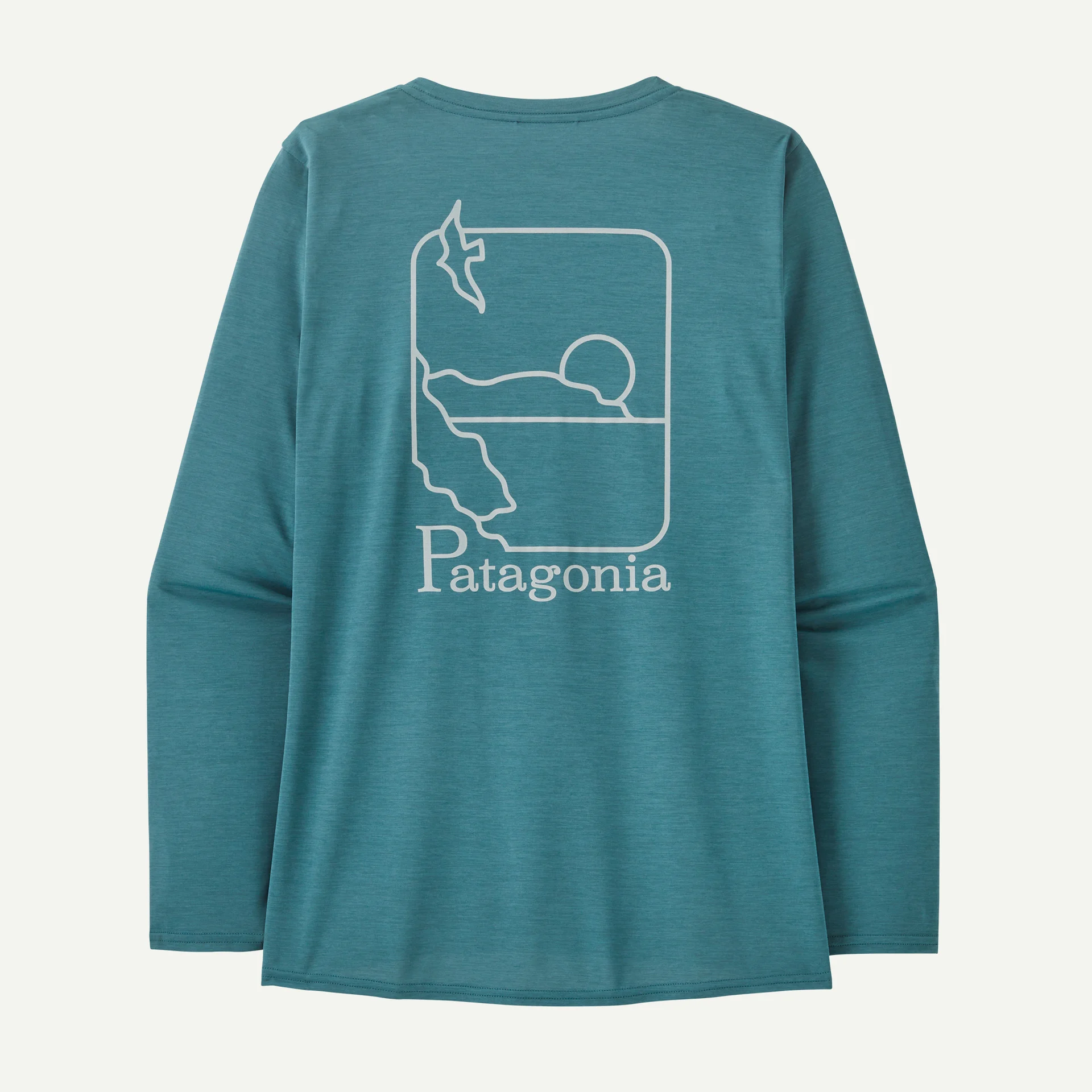Women's Long-Sleeved Capilene® Cool Daily Graphic Shirt - Waters