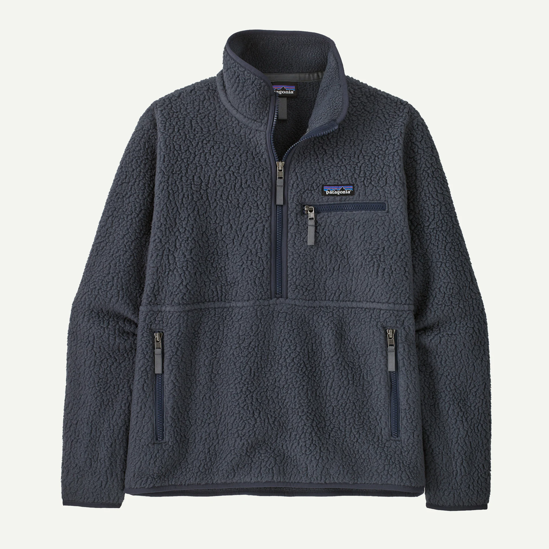 Women's Retro Pile Fleece Marsupial Pullover