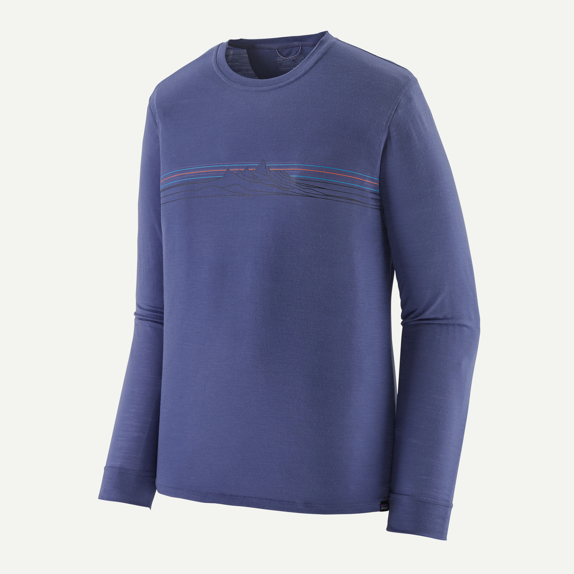 Men's Long-Sleeved Capilene® Cool Merino Blend Graphic Shirt