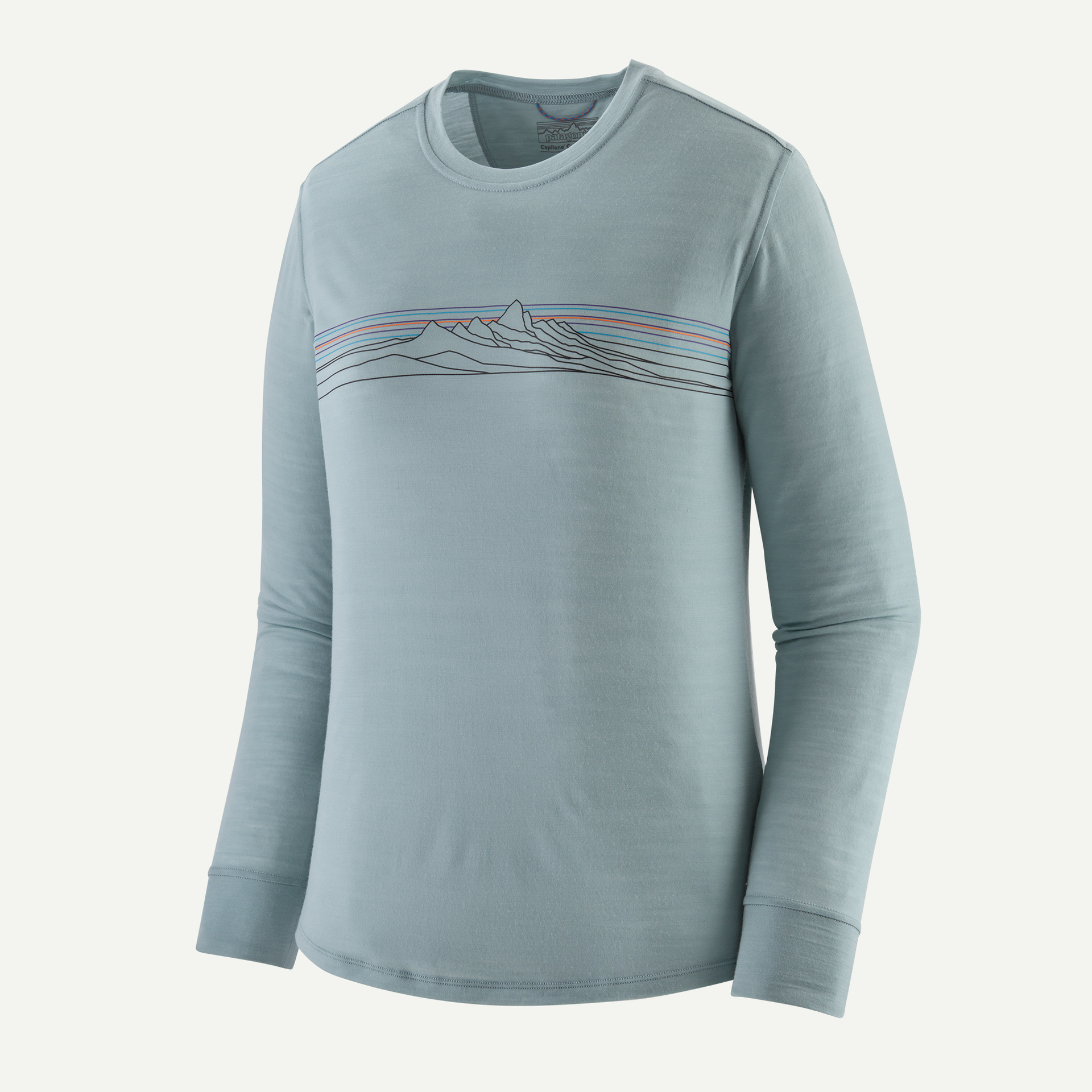 Women's Long-Sleeved Capilene® Cool Merino Blend Graphic Shirt