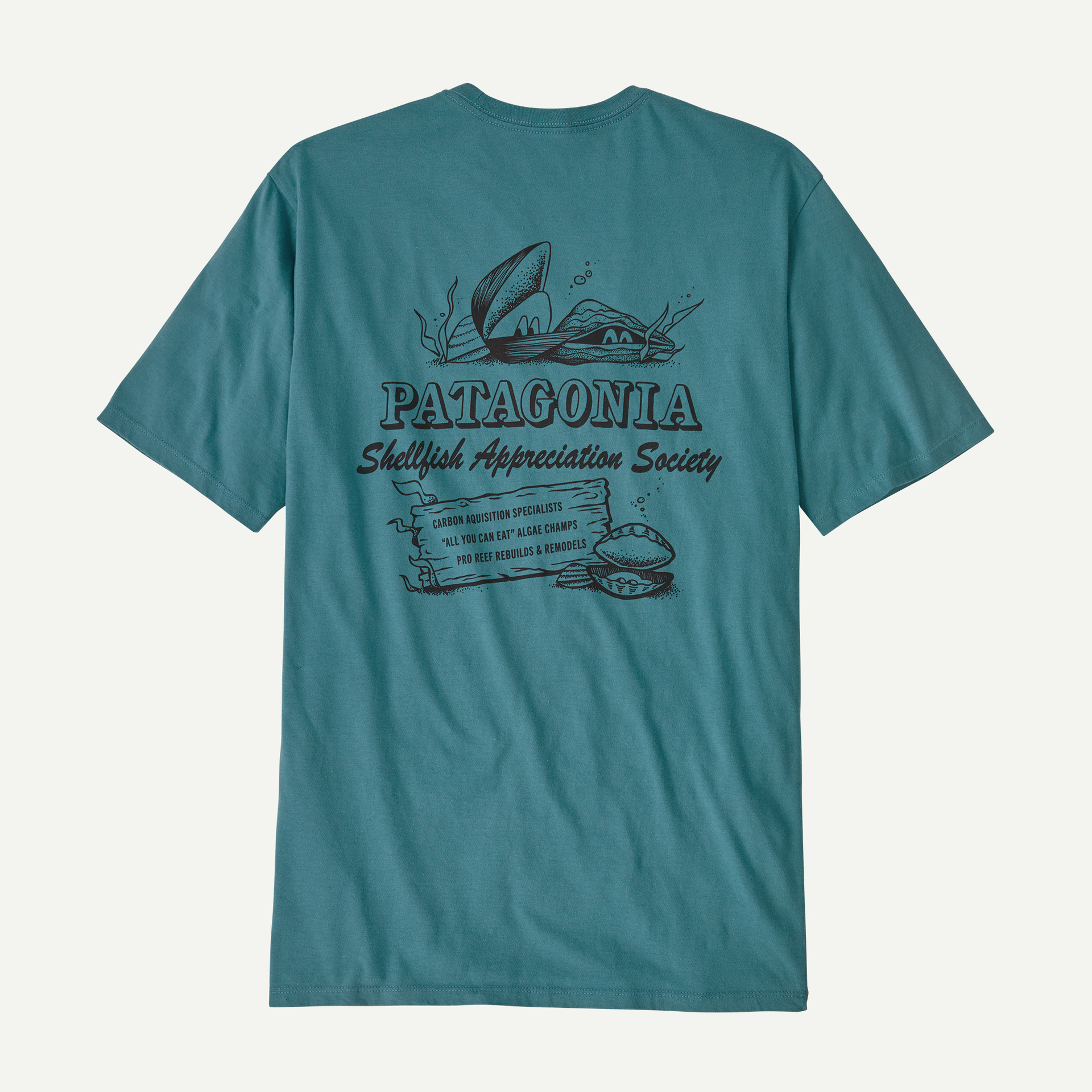 Men's Aquatic Action Organic T-Shirt