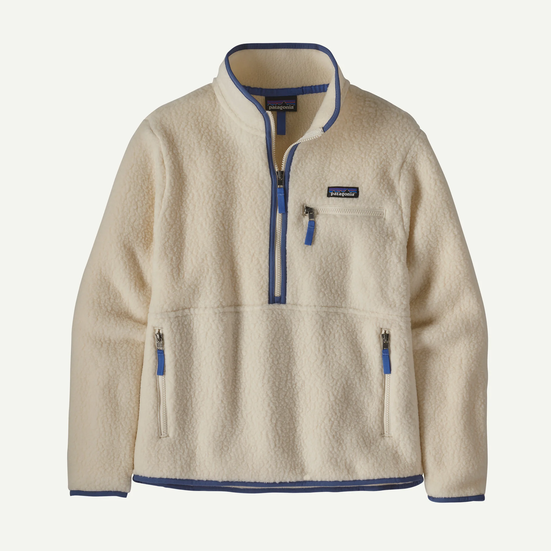 Women's Retro Pile Fleece Marsupial Pullover