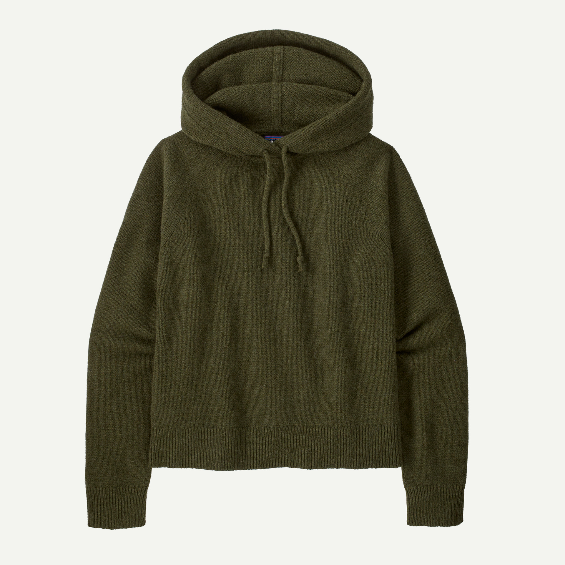 Women's Recycled Wool-Blend Hooded Pullover Sweater