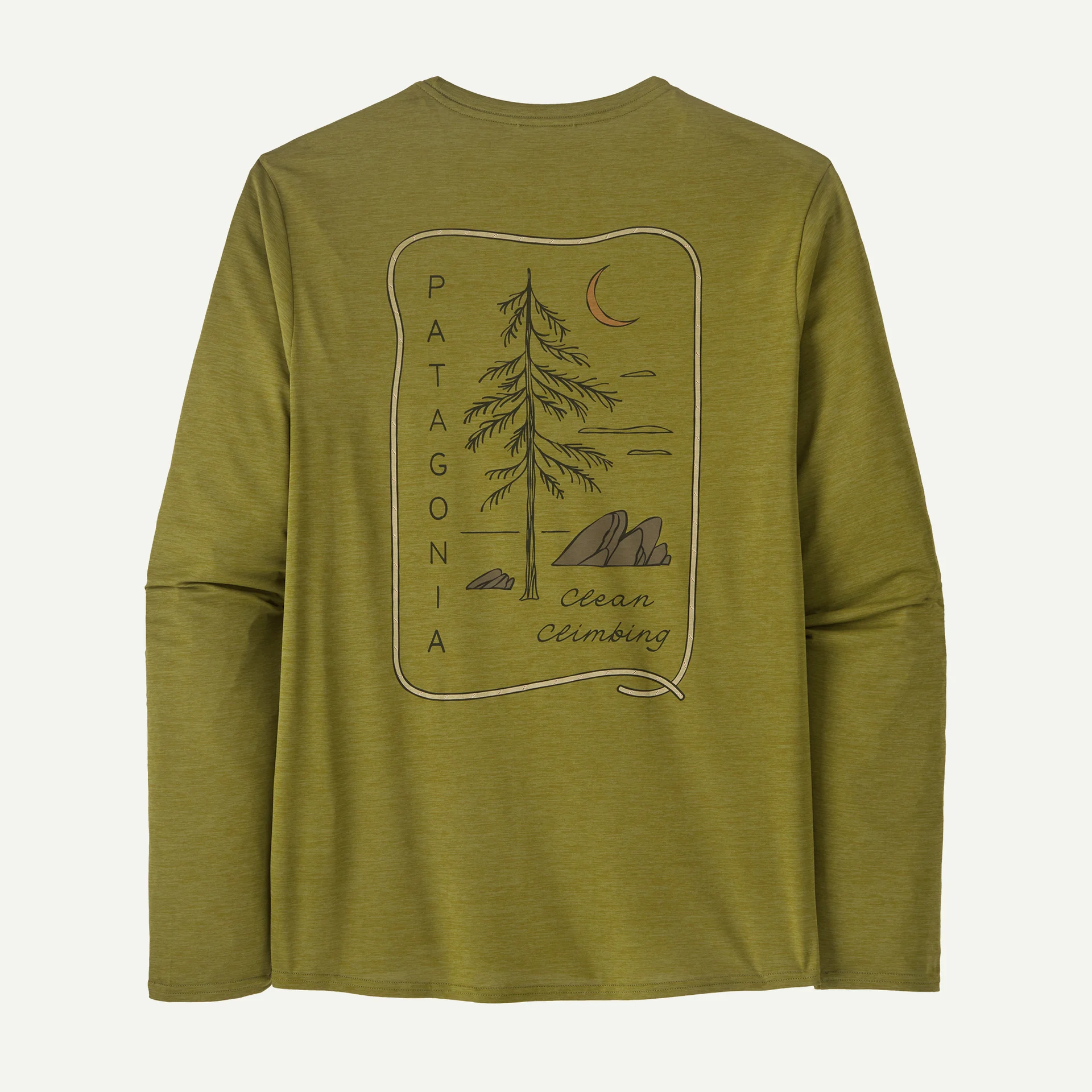 Men's Long-Sleeved Capilene® Cool Daily Graphic Shirt - Lands