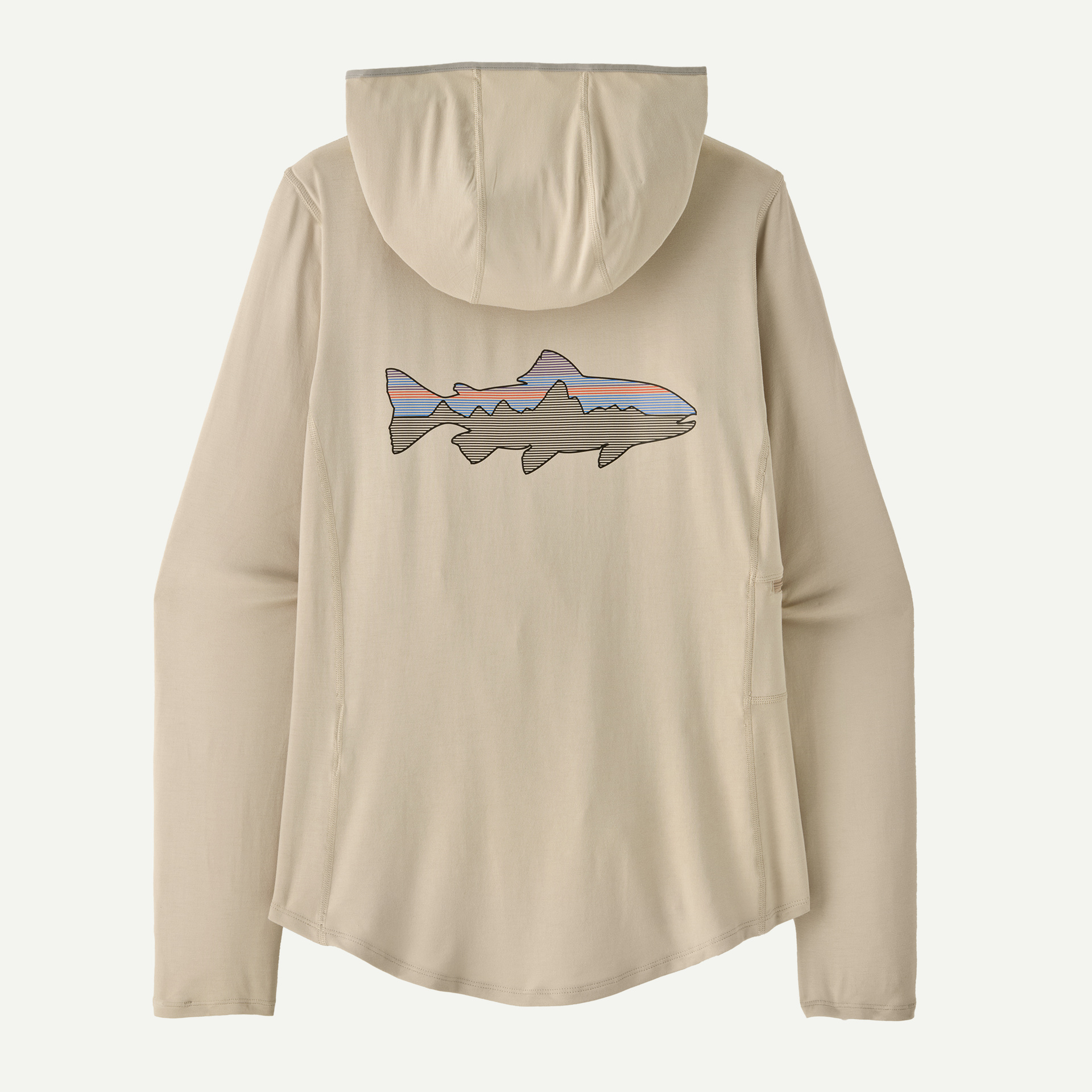 Women's Tropic Comfort Natural Graphic Sun Hoody