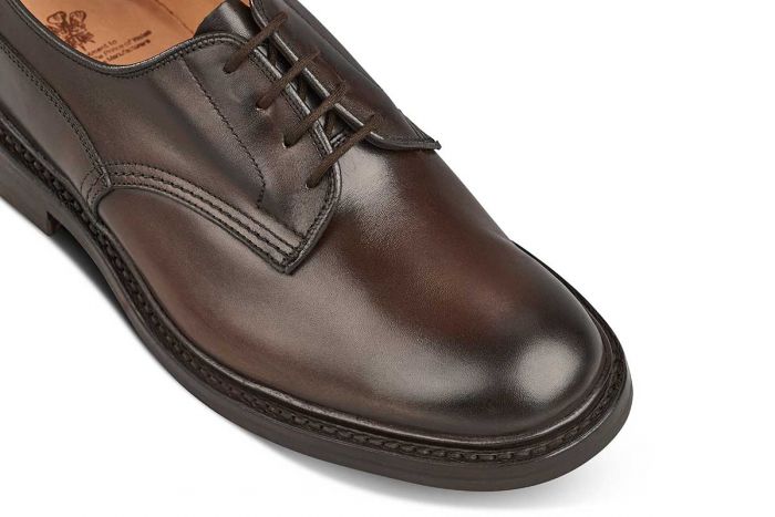Woodstock Derby Shoe - Espresso Burnished