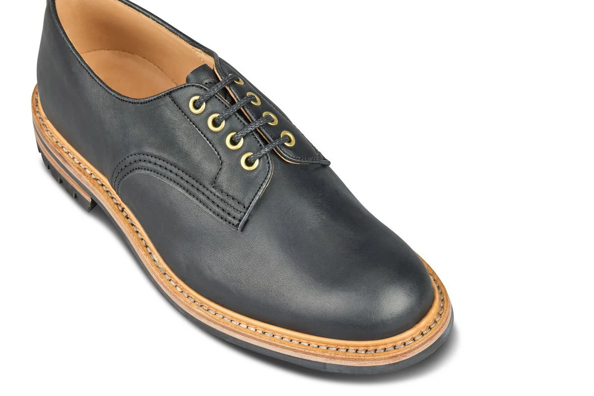 Daniel Tramping Shoe - Black Horween (Tricker's Exclusive)