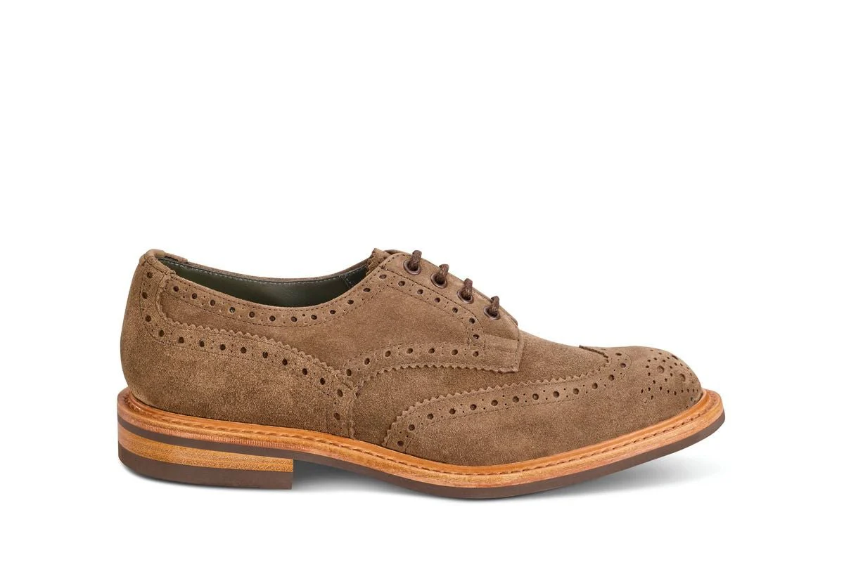 Bourton Country Shoe - Flint Janus Suede