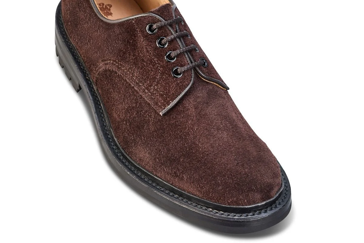 Daniel Tramping Shoe - Charcoal Hairy Suede