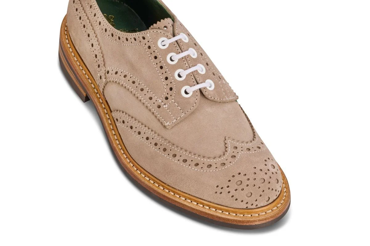Bourton Country Shoe - Caribou Suede