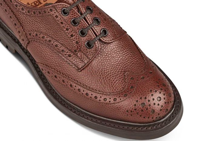 Ilkley Country Shoe - Brown Zug Grain