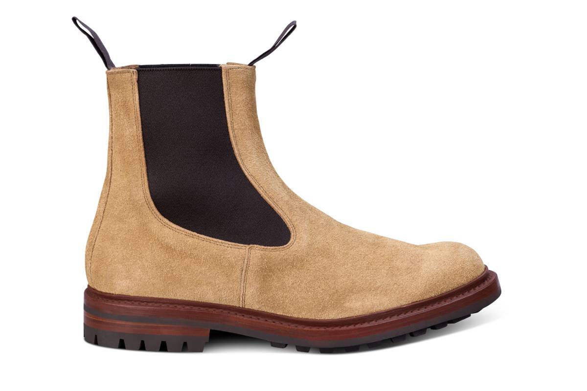Stephen Chelsea Boot - Tan Hairy Suede