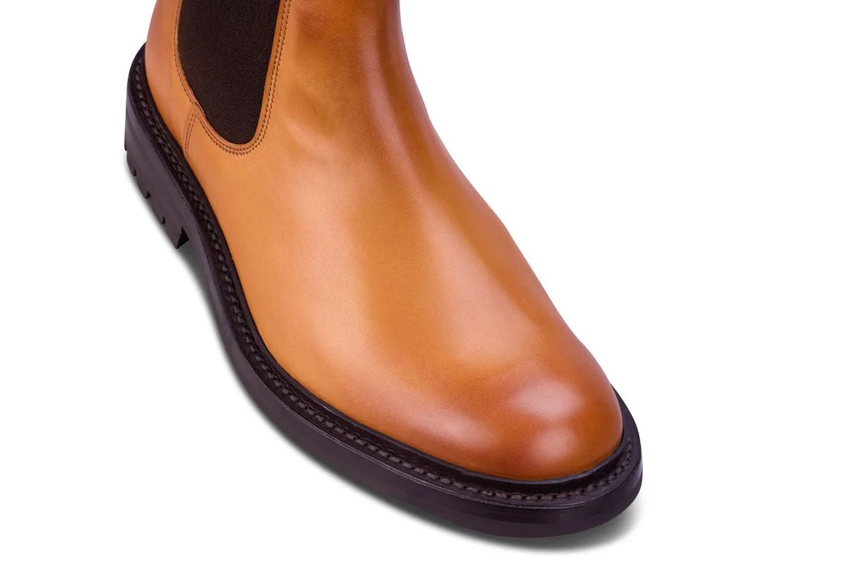 Stephen Low Chelsea Boot - 1001 Burnished Calf