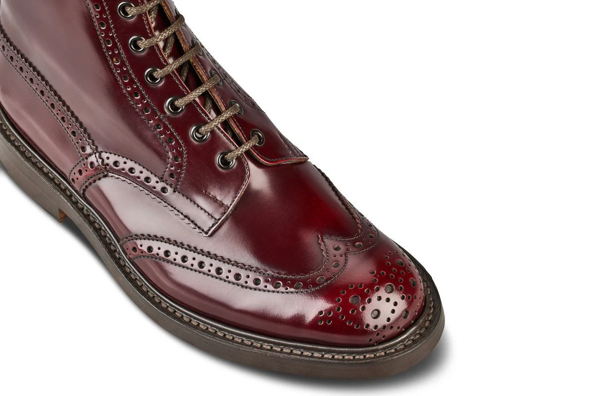 Stow Country Boot - Burgundy Bookbinder