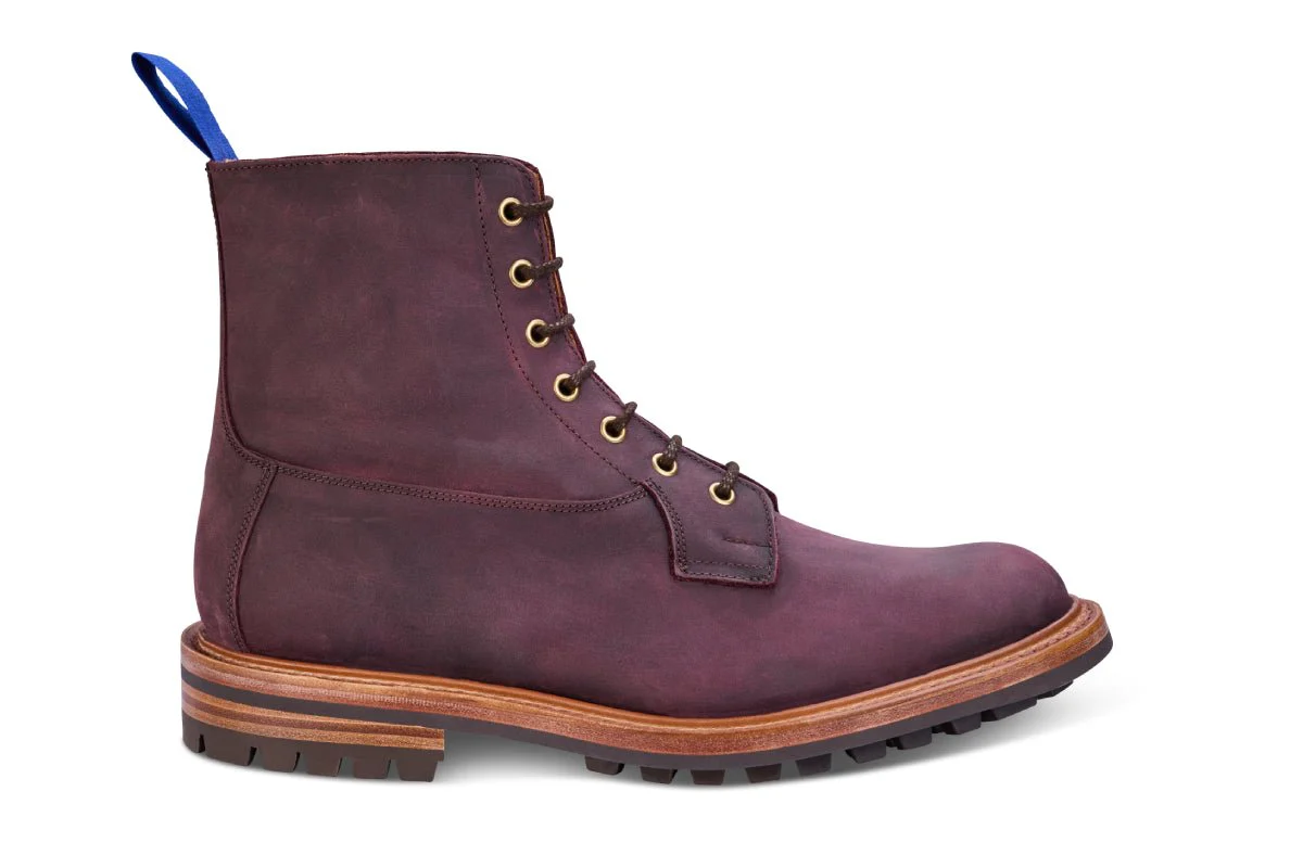 Ripon Derby Field Boot - Aubergine Regatta (Tricker's Exclusive)