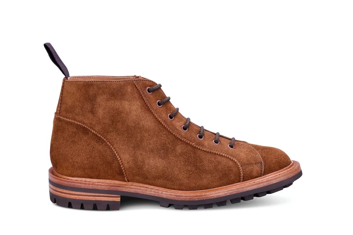 Ethan Monkey Boot - Snuff Reverse Kudu Suede