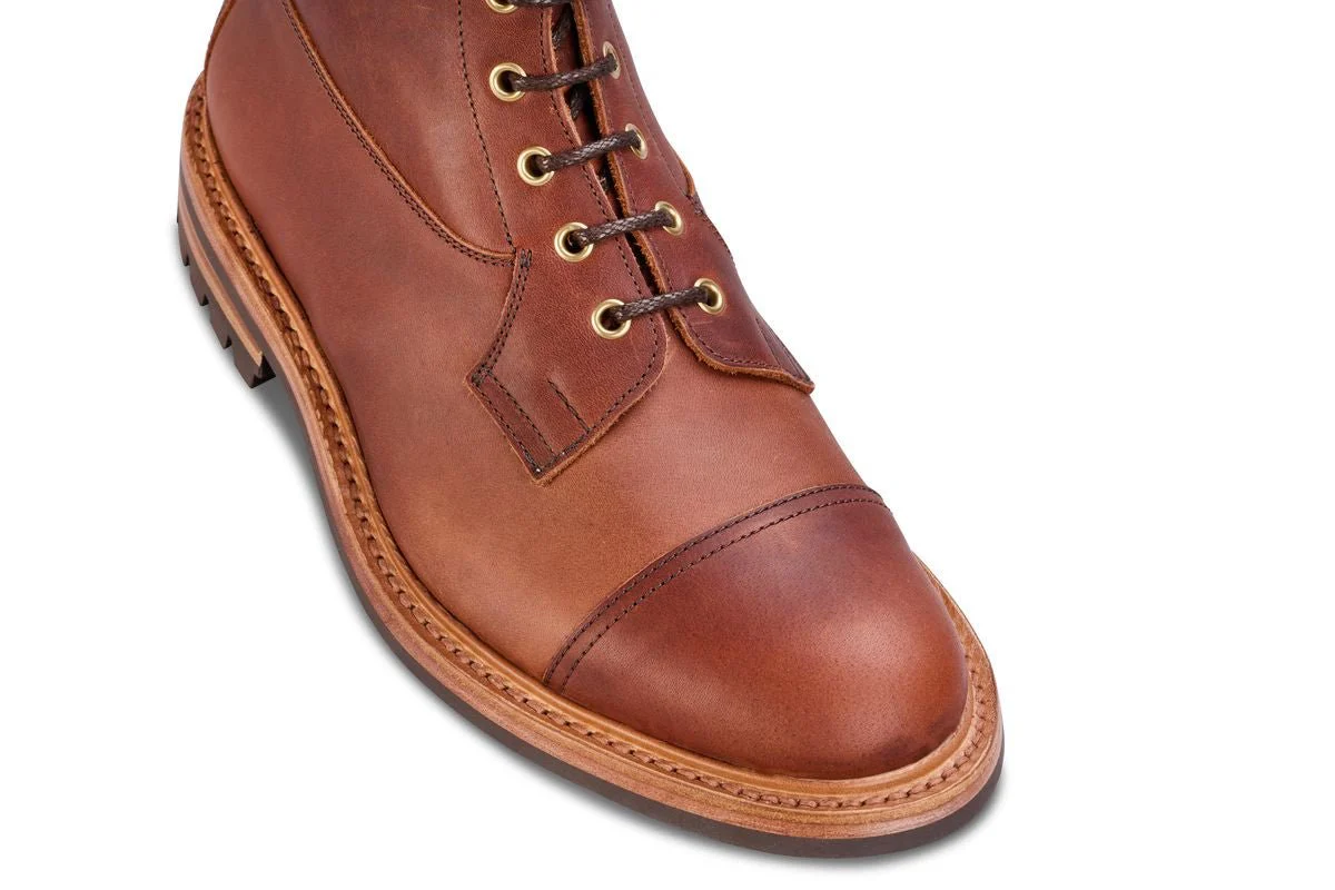 Allan Toe Cap Boot - Whisky Pampus (Tricker's Exclusive)