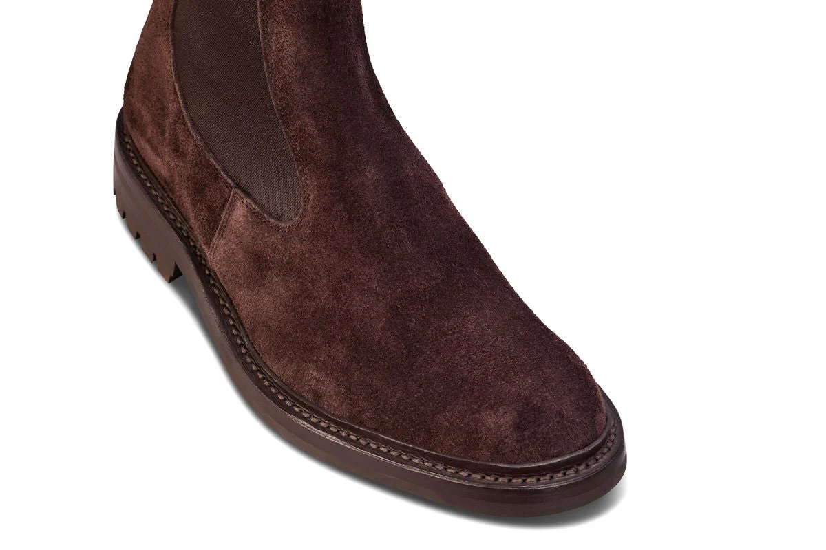 Stephen Chelsea Boot - Charcoal Hairy Suede