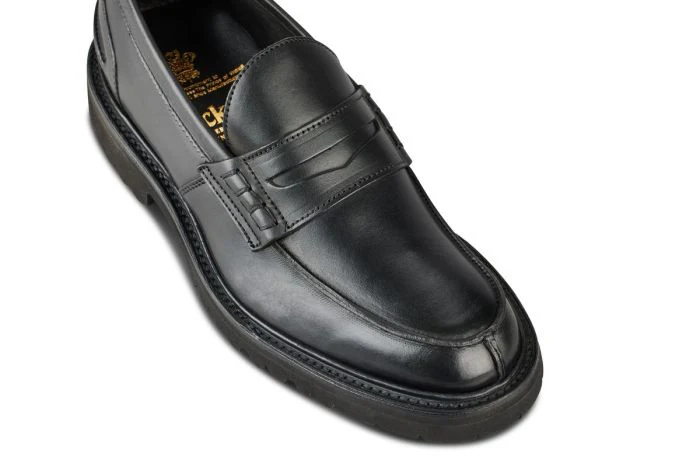 Eva Penny Loafer - Black