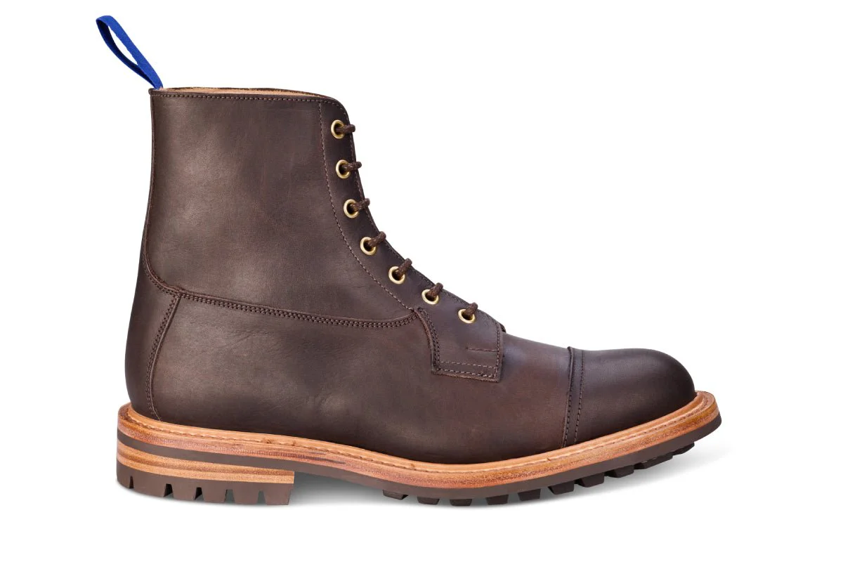 Allan Toe Cap Boot - Brown Pampus (Tricker's Exclusive)