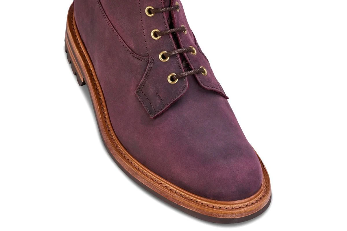 Ripon Derby Field Boot - Aubergine Regatta (Tricker's Exclusive)