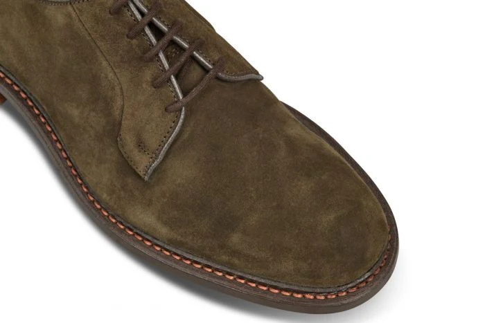 Robert Derby Shoe - Earth Suede
