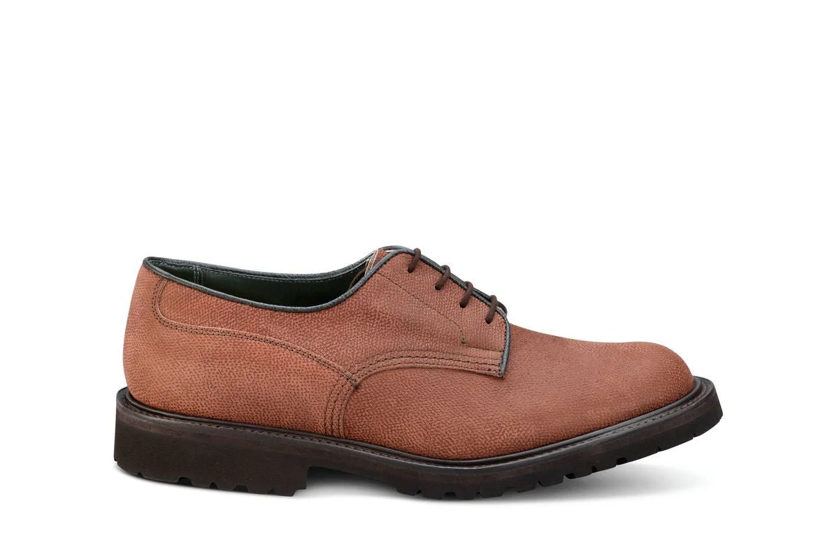 Woodstock Plain Derby Country Shoe - Puce Adriondack