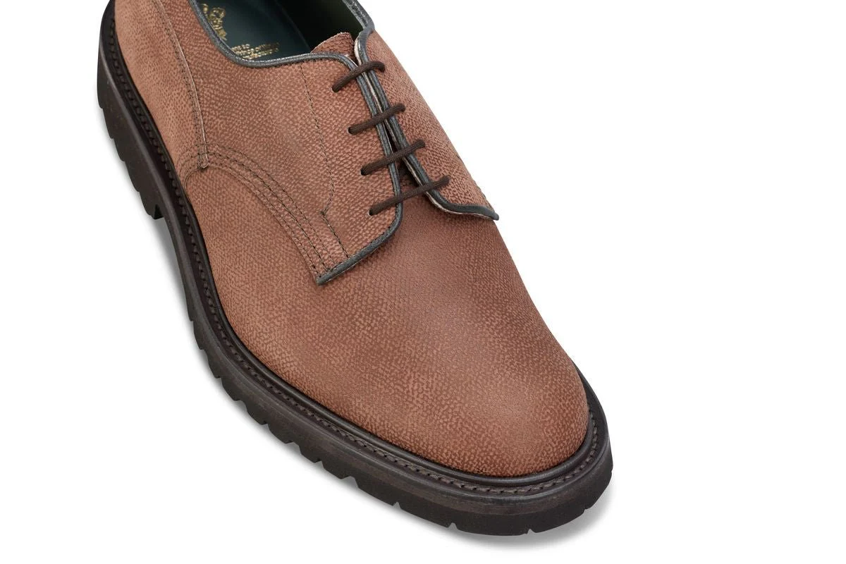 Woodstock Plain Derby Country Shoe - Puce Adriondack